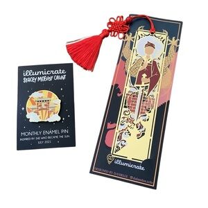 Illumicrate She Who Became The Sun Enamel Pin and Bookmark